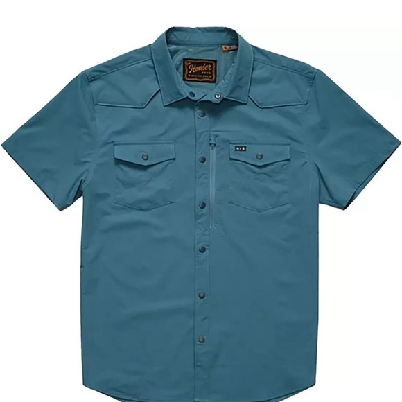 Howler Brothers Emeger Tech Button Down Shirt XL NWT - Picture 3 of 6